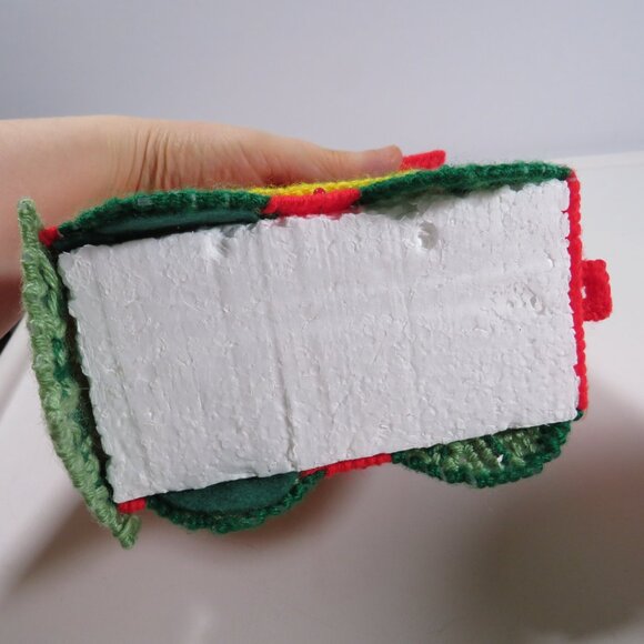 Vintage Plastic Canvas TRAIN set 1980s - Picture 8 of 15